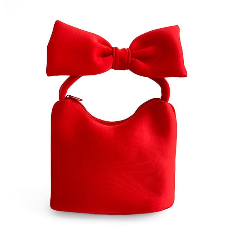 Дитяча сумка-бант Lesko 5836 для дівчинки Red (32927060)