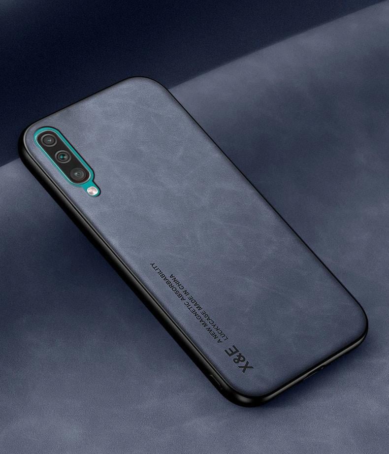 Шкіряний чохол XnE Samsung Galaxy A30s A30s з металевою вставкою Blue (34298-28) Шкіряний чохол XnE Samsung Galaxy A30s A30s з металевою вставкою Blue (34298-28)