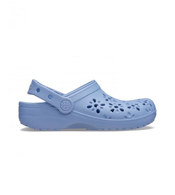 Сабо Crocs Kids Classic Floral Cut-Out Clog 210943 J4 р. 36/37 22,5 см Purple Moon - фото 2 Сабо Crocs Kids Classic Floral Cut-Out Clog 210943 J4 р. 36/37 22,5 см Purple Moon - фото 2