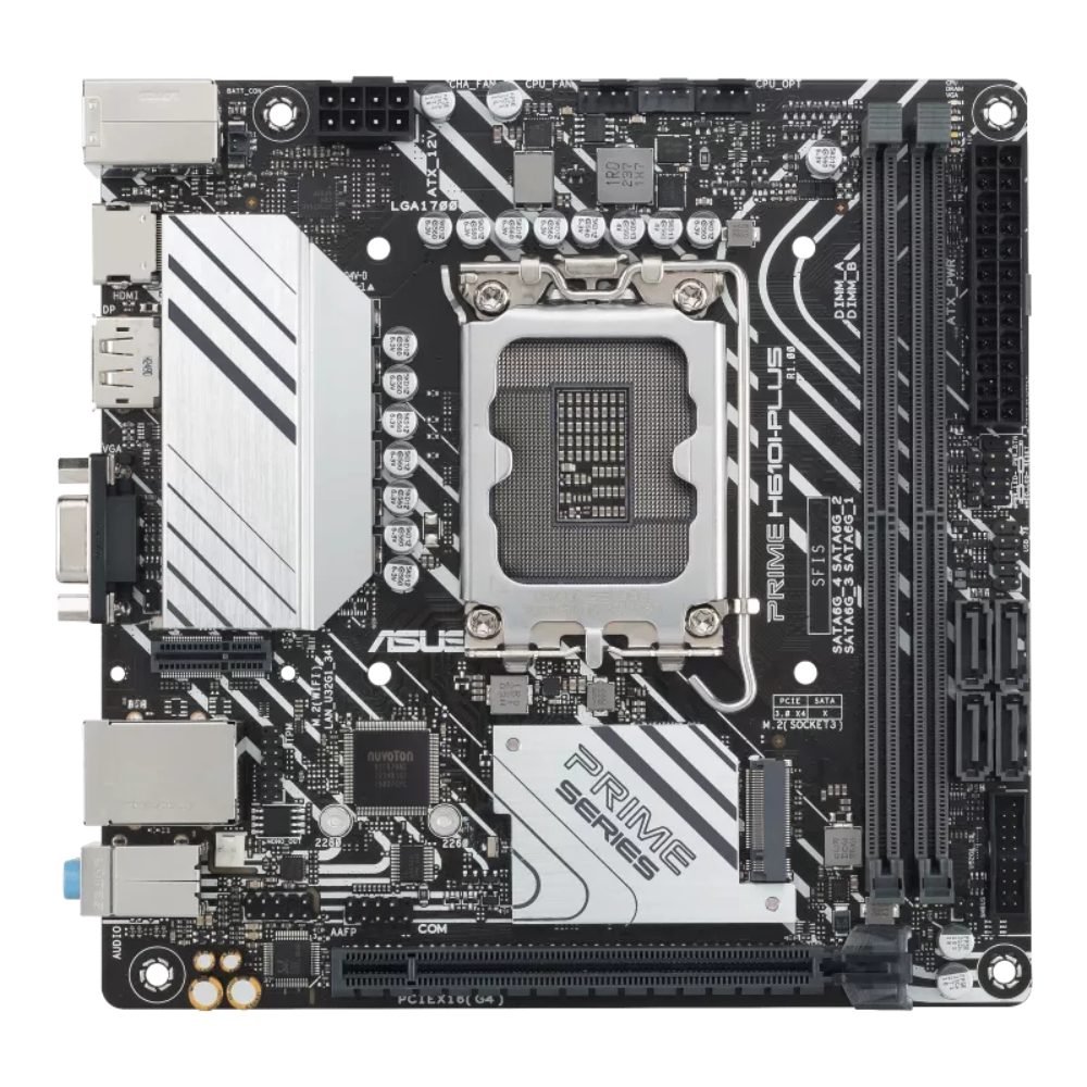 Материнська плата Asus PRIME H610I-PLUS-CSM (13152353) - фото 2