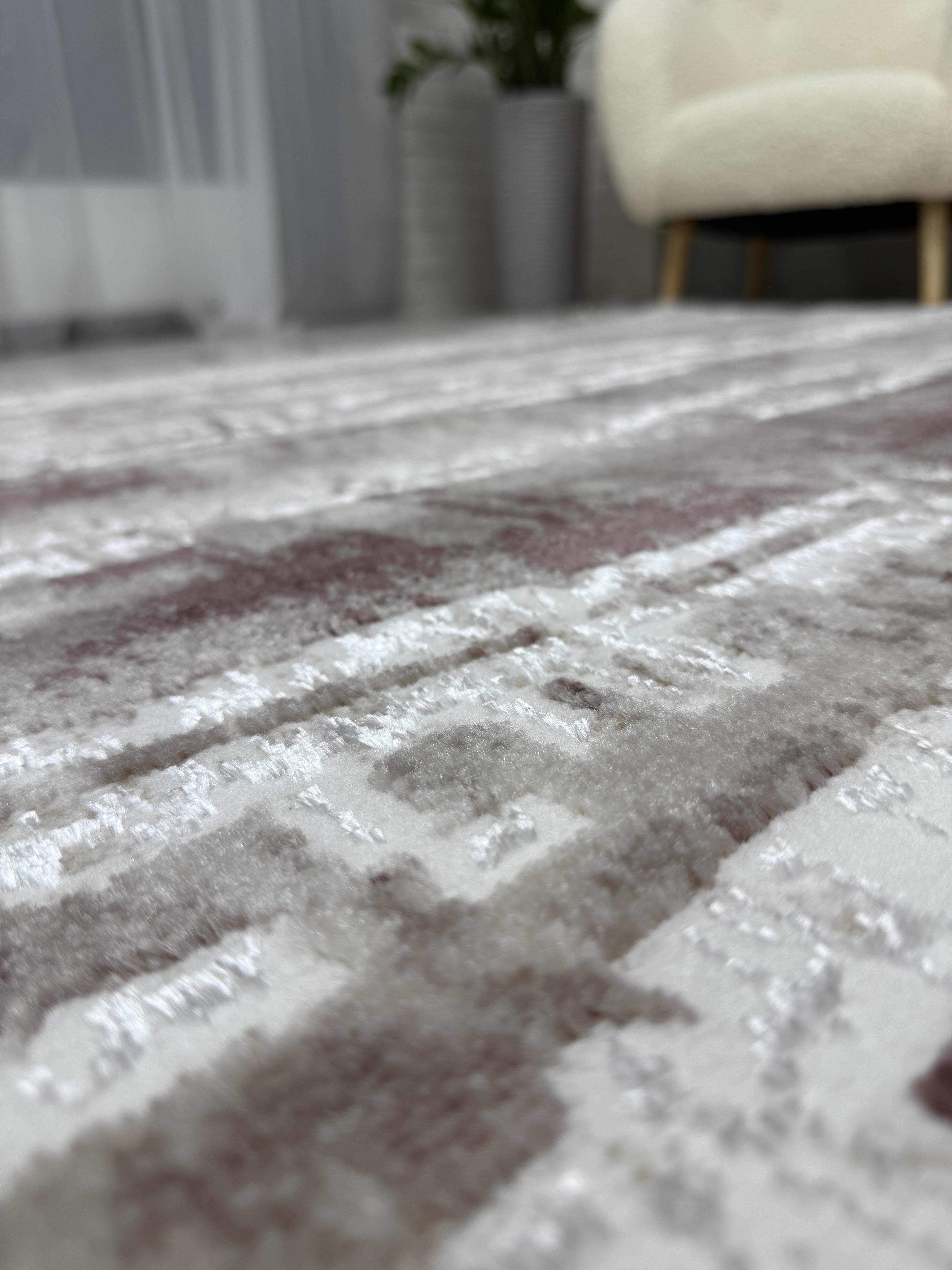 Килим Mars з невисоким ворсом 200x400 см Бежевий (2701BAK/K8) - фото 8 Килим Mars з невисоким ворсом 200x400 см Бежевий (2701BAK/K8) - фото 8