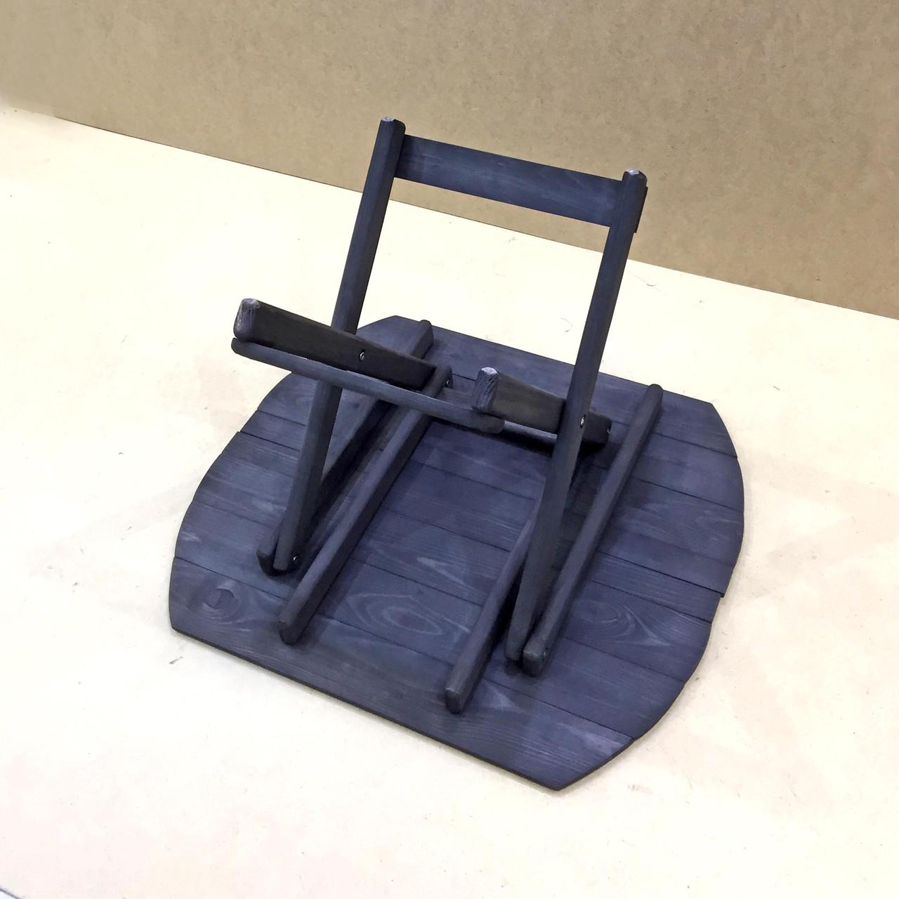 Столик розкладний з дерева Торенс Венге (СУН-001012) - фото 8 Столик розкладний з дерева Торенс Венге (СУН-001012) - фото 8