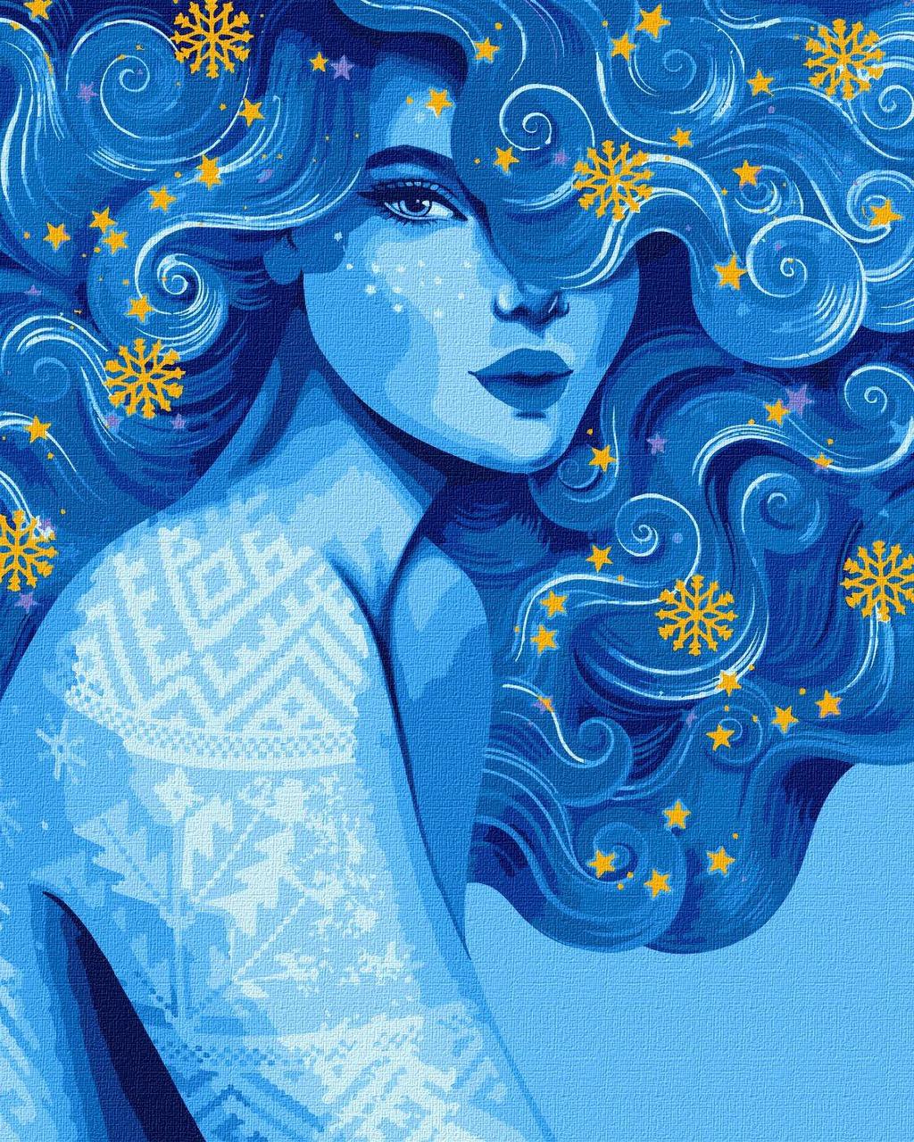 Картина по номерам Ideyka Холодная красота 40х50 см (2824286999)
