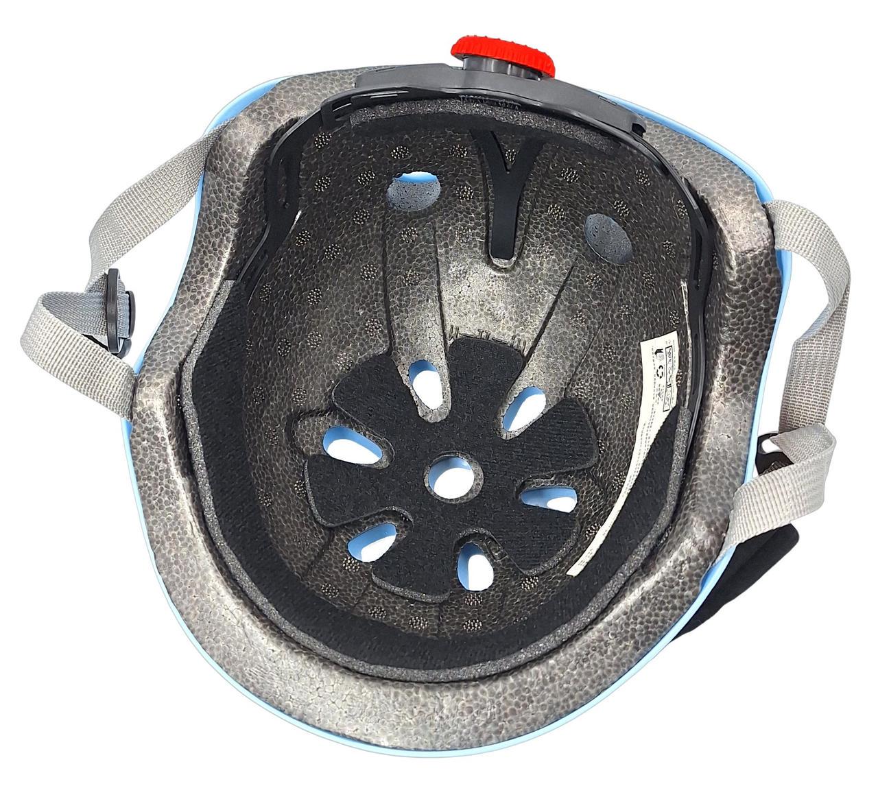 Комплект дитячий шолом та захист Yongkang GB24429-2009 S Динозавр р. 5-9 Блакитний (G0001137) - фото 7 Комплект дитячий шолом та захист Yongkang GB24429-2009 S Динозавр р. 5-9 Блакитний (G0001137) - фото 7