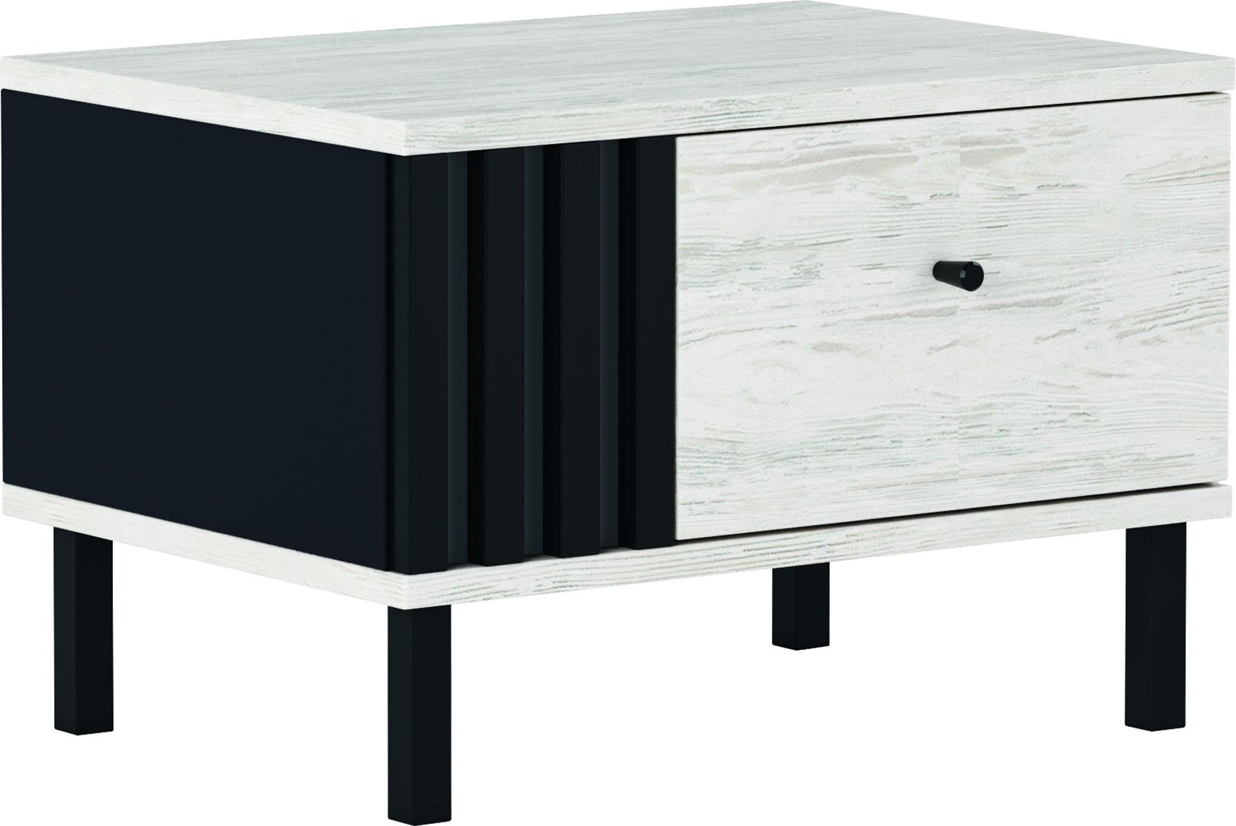 Тумба прикроватная Світ меблів ДСП Антрацитовый (46697) Тумба прикроватная Світ меблів ДСП Антрацитовый (46697)