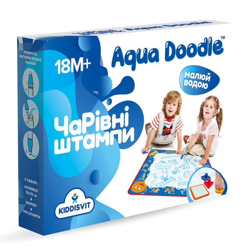 Набор для рисования Aqua Doodle Волшебные водные штампы - фото 1