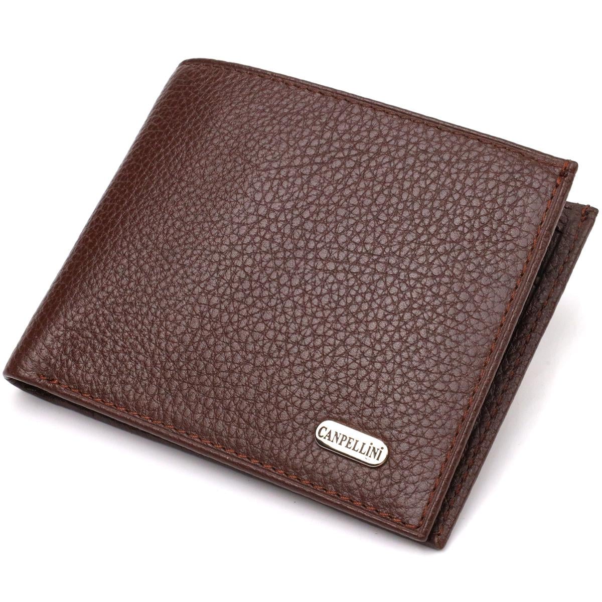Портмоне мужское кожаное Canpellini 21775 Коричневый (55554)