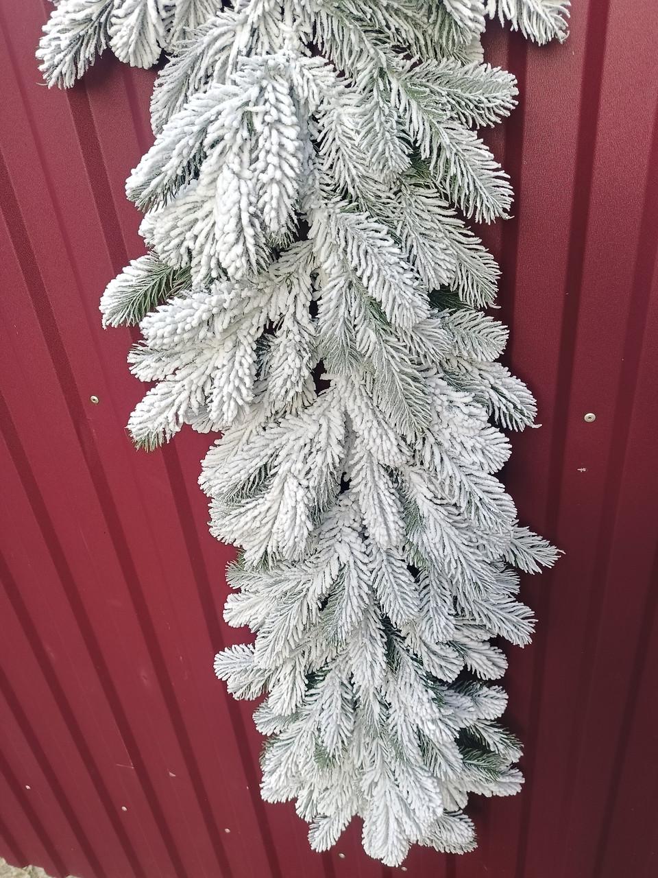 Хвойна гірлянда засніжена лита SGX Елітна 1 м (1494627071) - фото 6 Хвойна гірлянда засніжена лита SGX Елітна 1 м (1494627071) - фото 6