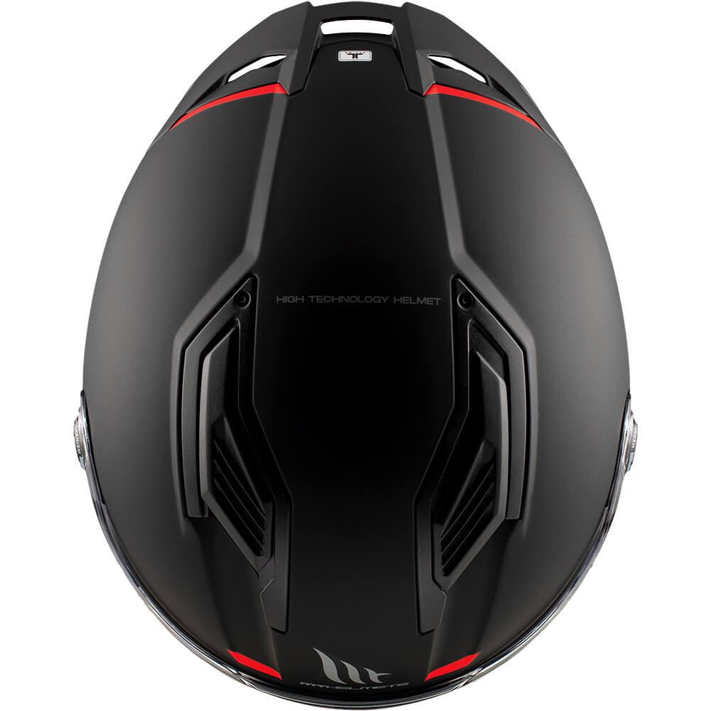 Мотошолом MT HELMETS Stinger 2 L Matt Black (34253) - фото 9