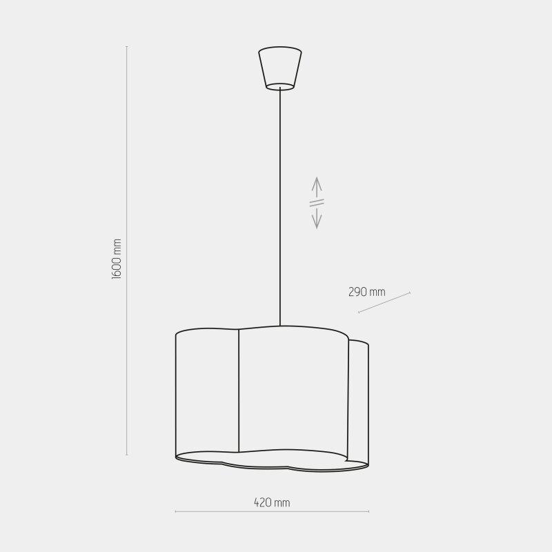 Люстра TK-Lighting Cloud PI (3361) - фото 3