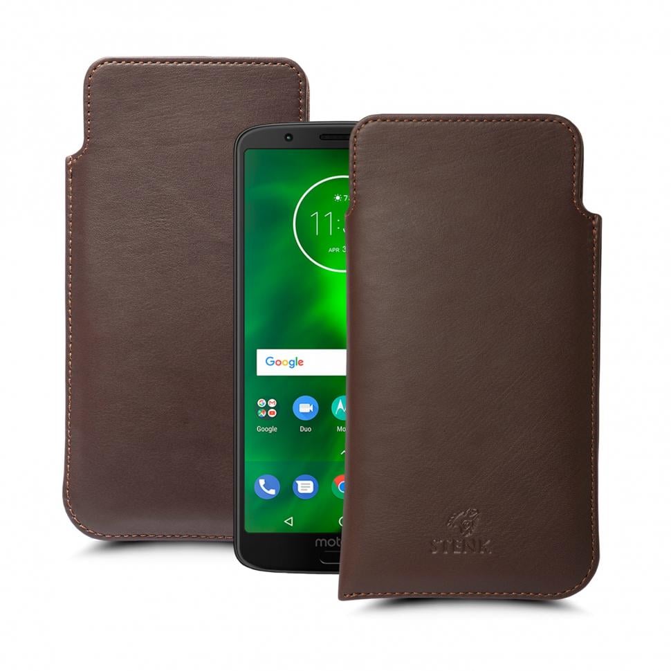 Футляр Stenk Elegance для Motorola Moto G6 Коричневий (63374)
