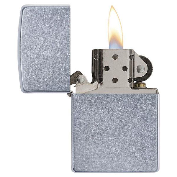 Зажигалка ZIPPO 207 Classic street Chrome - фото 2