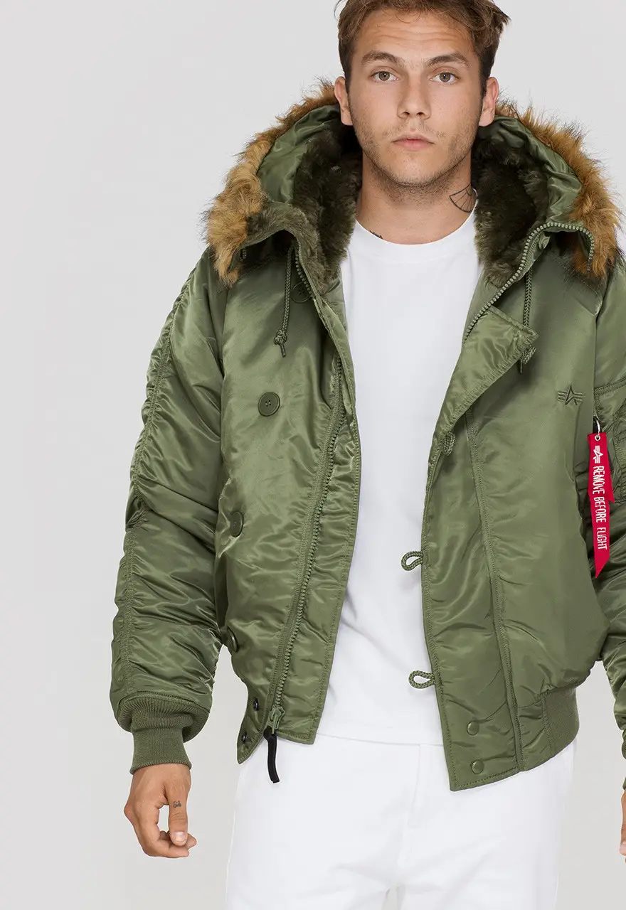 Куртка аляска Alpha Industries N-2B Parka 3XL Sage Green (MJN30000C1G3XL) - фото 4