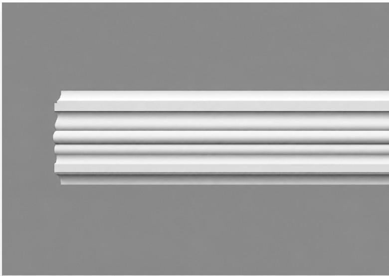 Молдинг для стен гладкий Perimeter MPD-100.023.03 2,4 м