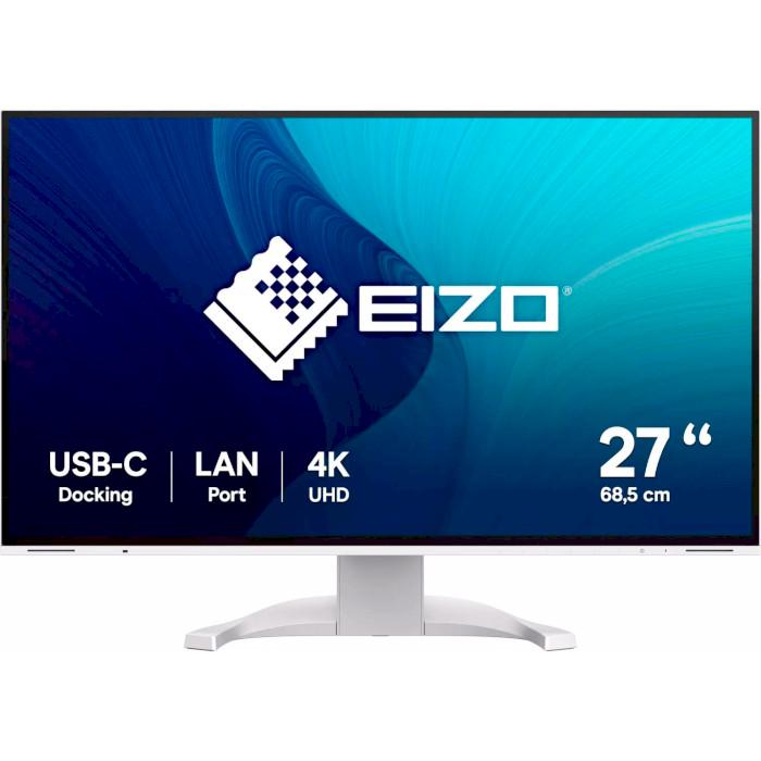 Монітор EIZO FlexScan EV2740X-WT IPS безрамковий/поворотний екран 27" Білий (898c21e0)