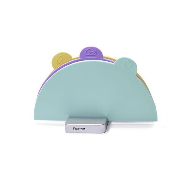 Набір обробних дошок Fissman + підставка (8008)