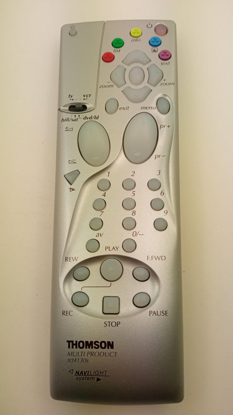 Пульт для Thomson RCT-4130S (25387)
