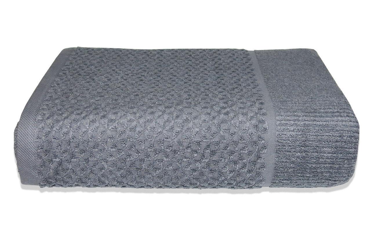 Полотенце Parisa Sauna J-129 100х150 см Серый (24938659)