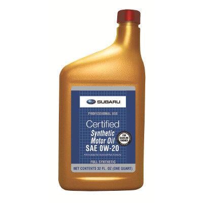 Моторное масло Subaru USA SN 0W-20 0,946 л (SOA427V1310)