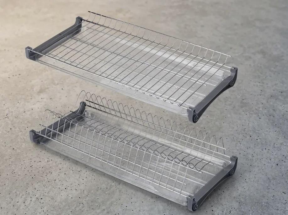 Сушарка для посуду Premium модуля 800х760 мм 275 мм Хром (SO0872)