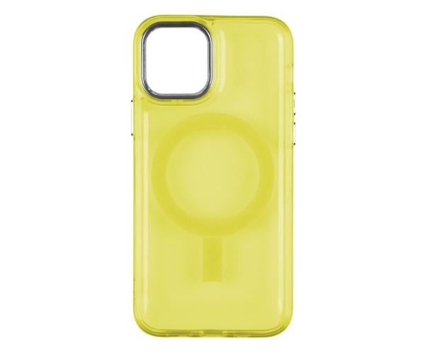 Чохол накладка TPU Lollipop with Magsafe для Apple Iphone 14 Pro Yellow