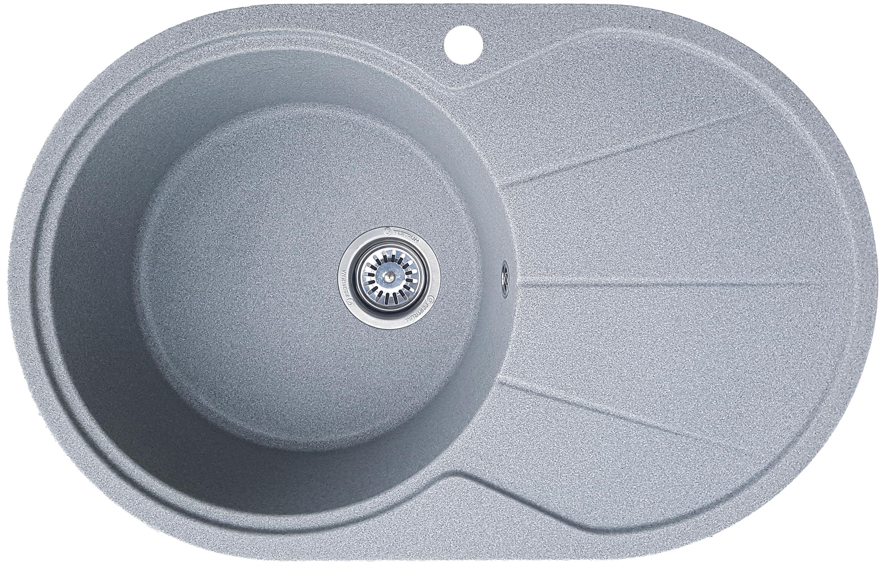 Мойка кухонная Valetti 18R 775x495 мм Серый