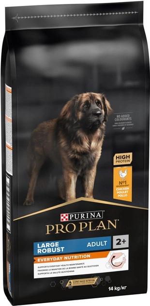 Корм сухий Purina Pro Plan Large Robust 2+ Everyday Nutrion для дорослих собак великих порід з куркою 14 кг Корм сухий Purina Pro Plan Large Robust 2+ Everyday Nutrion для дорослих собак великих порід з куркою 14 кг