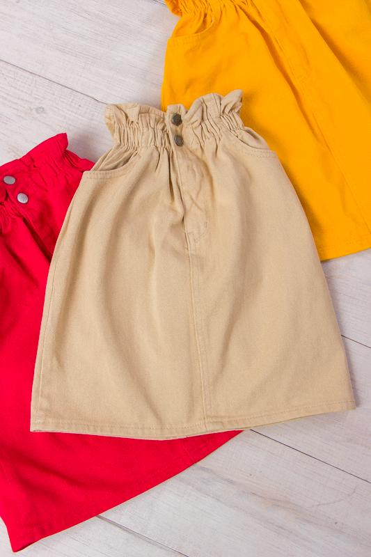 Юбка женская р. 34 Бежевый (217574-v5)