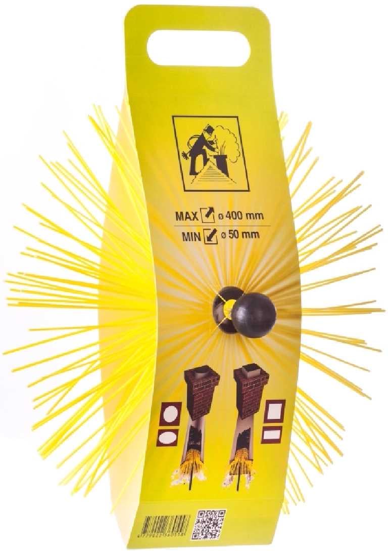 Щітка для чищення димоходу HANSA від 50 мм до 400 мм (28414729) - фото 3 Щітка для чищення димоходу HANSA від 50 мм до 400 мм (28414729) - фото 3