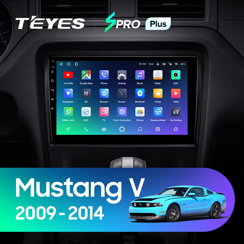 Автомагнитола штатная Teyes SPRO Plus для Ford Mustang V S-197 2009-2014 Android SPRO PLUS 6+128G Wi-Fi/4G (1647605704) - фото 3