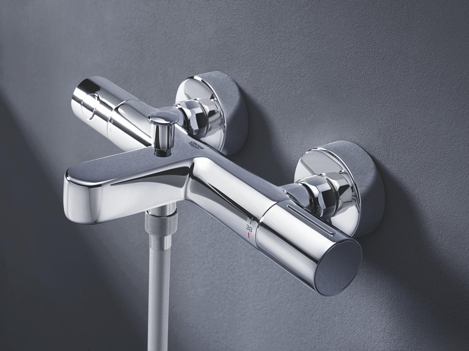 Змішувач для ванни з термостатом Grohe Grohtherm 800 Cosmopolitan Змішувач для ванни з термостатом Grohe Grohtherm 800 Cosmopolitan
