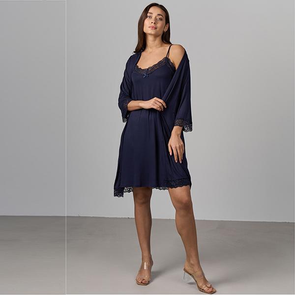 Нічна сорочка жіноча Nicoletta M з халатом (10914)