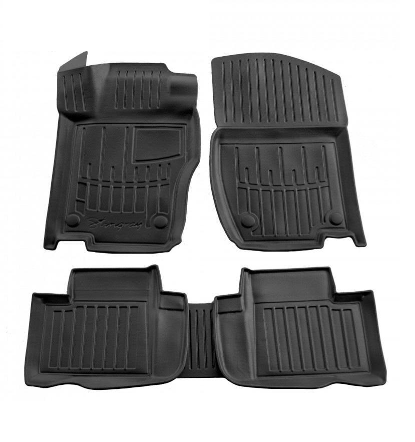 Коврики Stingray 3D Stingray для Mercedes ML W164 полиуретан Черный