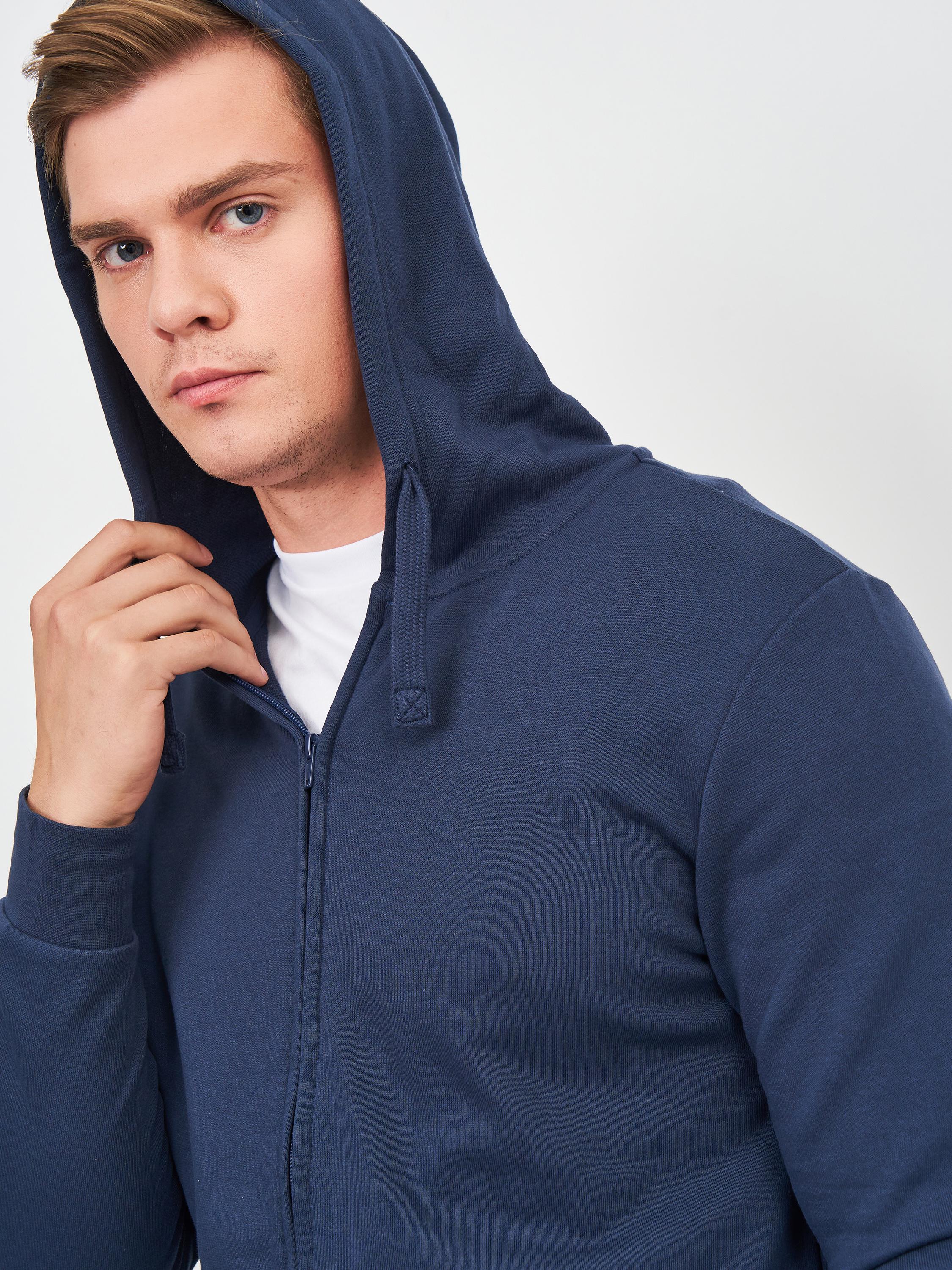 Олімпійка Joma 102109.331 Jungle Zip-Up Hoodie S Navy (8424309609542) - фото 4