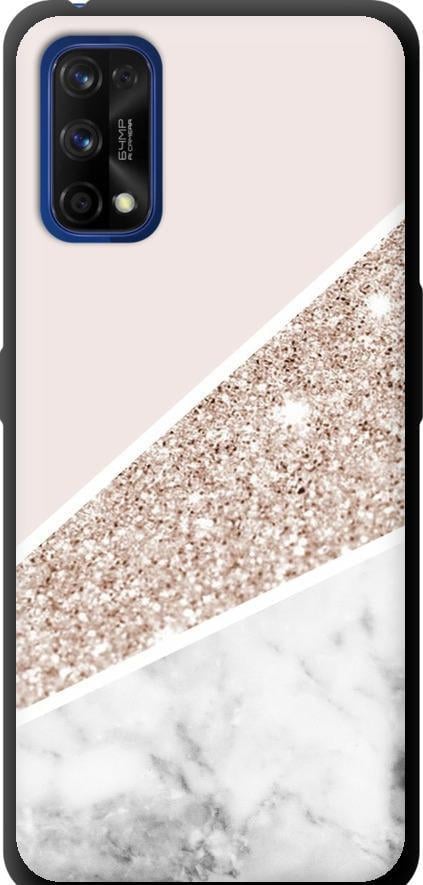 Чехол на Realme 7 Pro Пастельный мрамор (4342b-2082-42517)