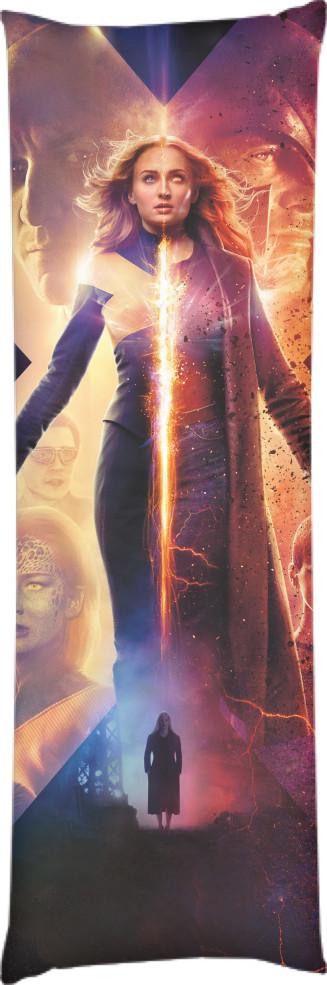 Подушка дакимакура X Men 50x150 см (13534130)