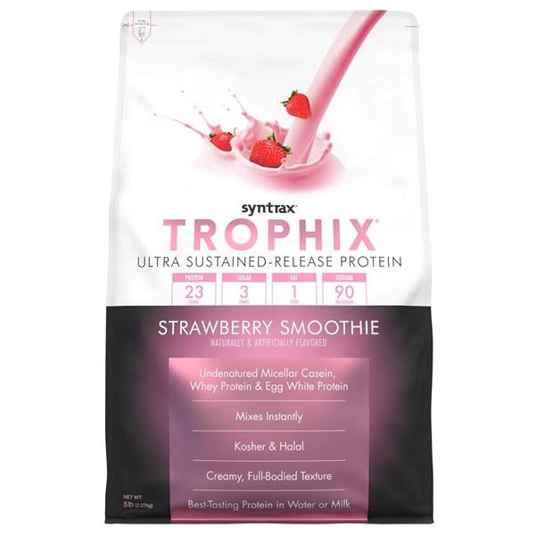 Протеин Syntrax Trophix 5.0 2240 г 73 порции Strawberry Smoothie