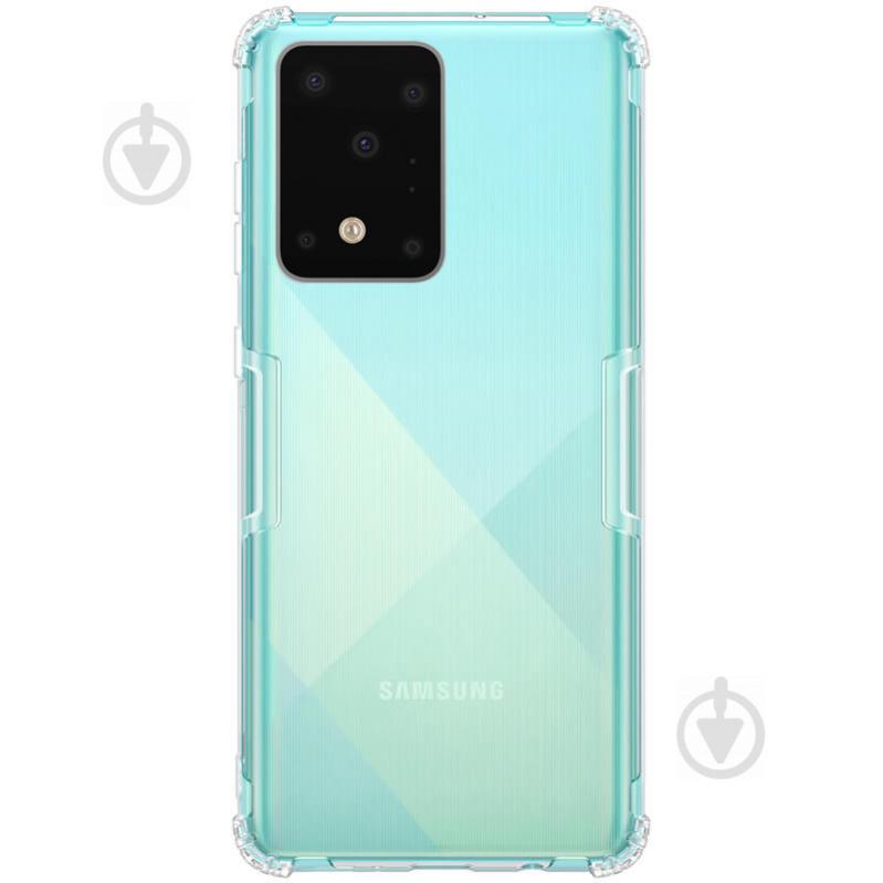TPU чехол Nillkin Nature Series для Samsung Galaxy S20 Ultra Прозрачный (877368)