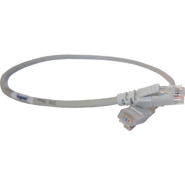 Патч-корд Legrand LCS3 Cat 5e U-UTP AWG 24 PVC 0,5 м Сірий