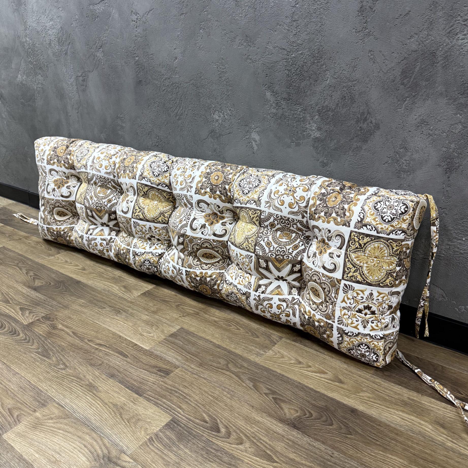 Подушка-спинка Comfort Home Abstraction панама 120х45 см
