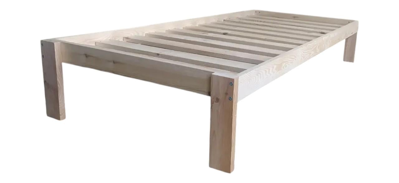 Кровать односпальная ШЕДОУ 200х90 см Сосна (29662521)