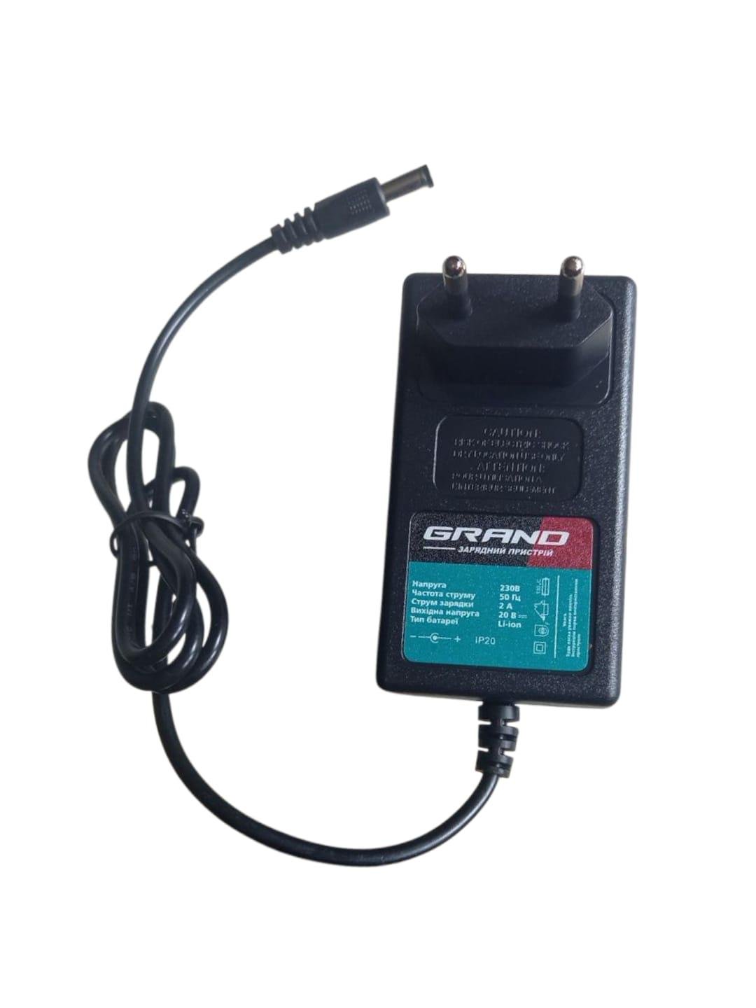 Пилка цепная аккумуляторная Grand АПЦ-20А/12"-4 (29737988) - фото 4 Пилка цепная аккумуляторная Grand АПЦ-20А/12"-4 (29737988) - фото 4