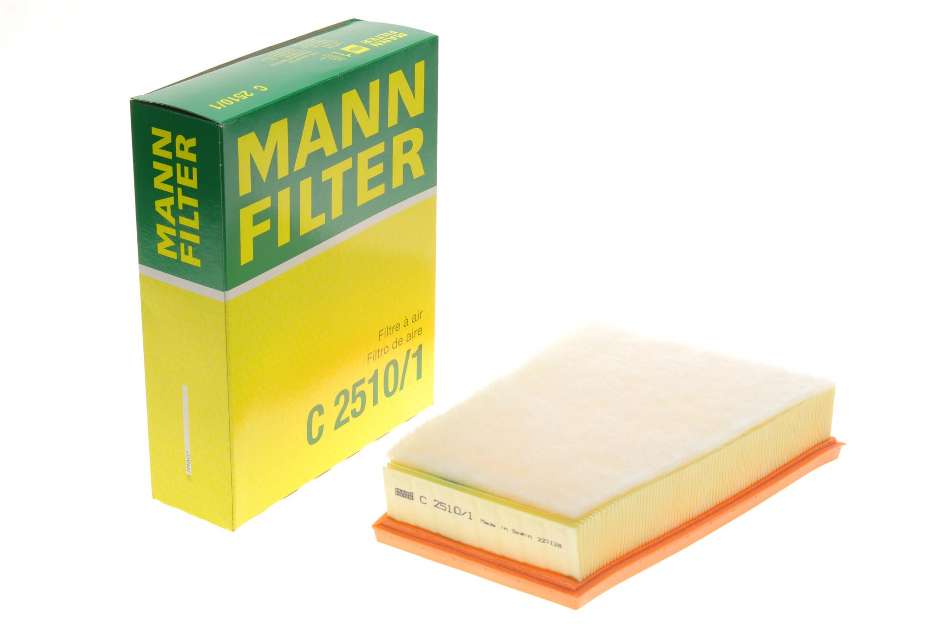 Фильтр воздушный Mann-Filter для Renault Kangoo 1,2TCe/1,5dCi/1,6 8V 08-/MB Citan 1,5CDI OM607/OM608/1,2 M200 12- (C 2510/1) Фильтр воздушный Mann-Filter для Renault Kangoo 1,2TCe/1,5dCi/1,6 8V 08-/MB Citan 1,5CDI OM607/OM608/1,2 M200 12- (C 2510/1)