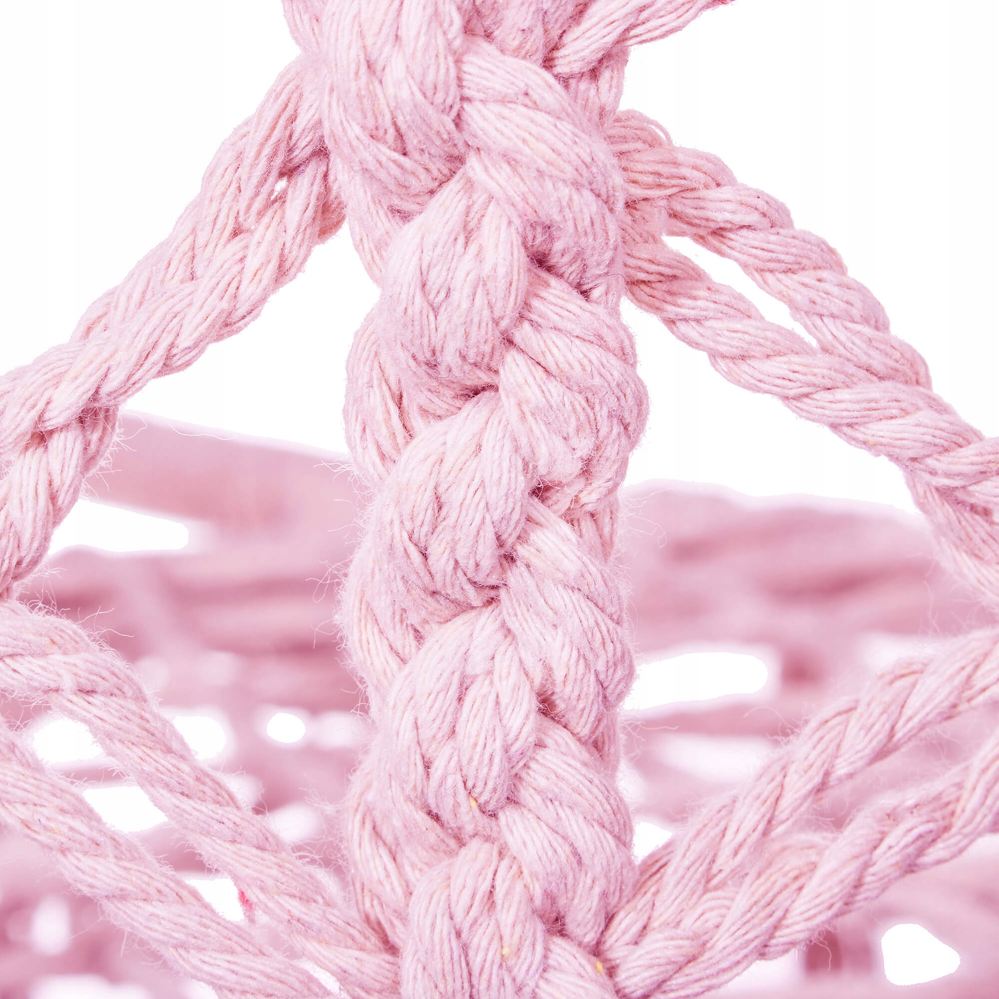 Крісло-гойдалка Springos підвісне плетене 79x80 см Pink (SPR0021) - фото 7 Крісло-гойдалка Springos підвісне плетене 79x80 см Pink (SPR0021) - фото 7