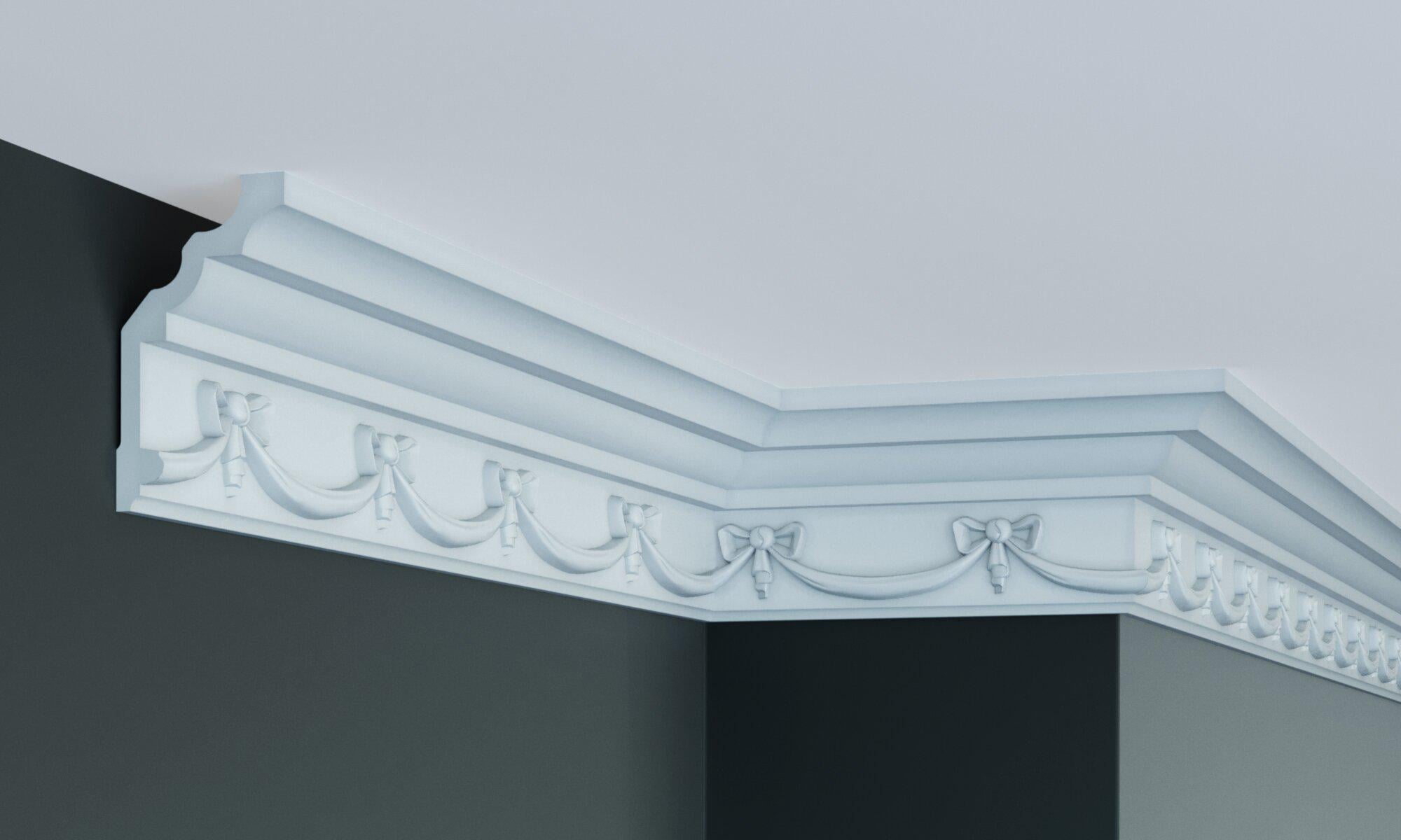 Карниз с орнаментом Gaudi Decor C1035 108x62 мм 2000 мм (12368521)