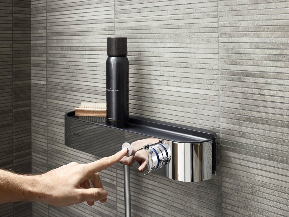 Cмеситель для душа Hansgrohe ShowerTablet Select 24360000 с термостатом Хром (143063) - фото 4