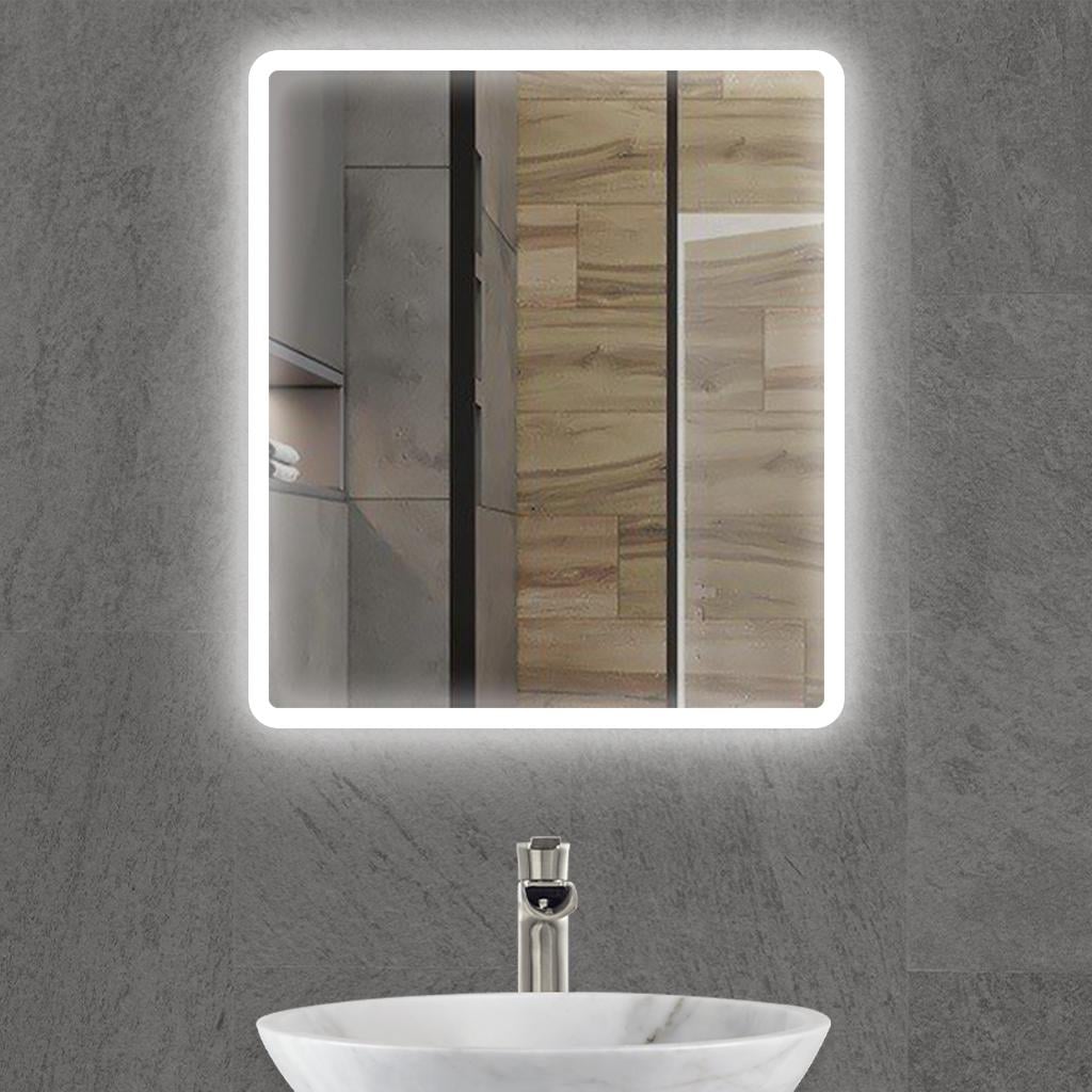 Зеркало L SR Крит с LED подсветкой 500х700 мм