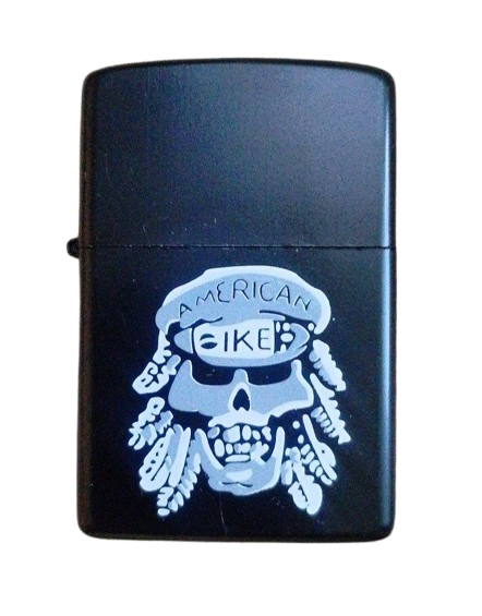Зажигалка бензиновая карманная Star Lighters BS0887 American Ike (2976C)