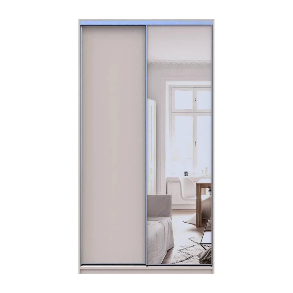 Шкаф-купе Doros Сити Лайт 1 ДСП/1 зеркало 120х60х225 см Кашемир (80736335)