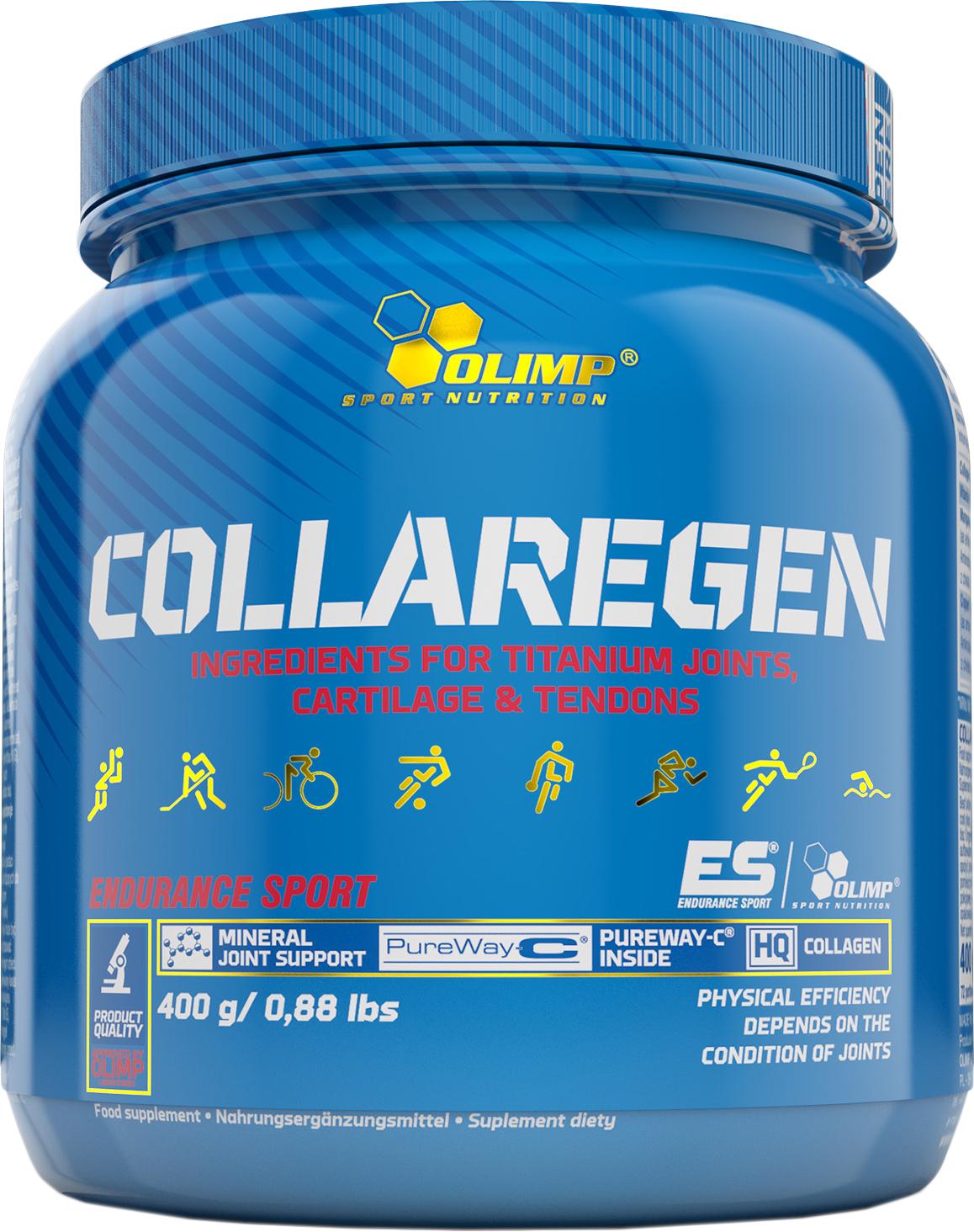 Добавка натуральная Коллаген OLIMP Collaregen Апельсин 400 г